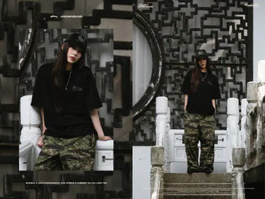 WD 25SS 071 X UD TAI CHI LOGO TEE