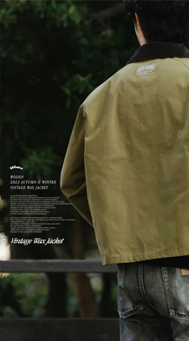 WODEN 2023 Autumn & Winter 044 Vintage Wax Jacket
