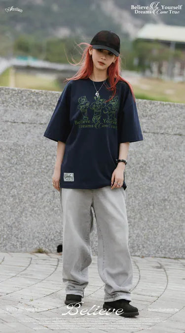 WODEN 2025 Spring & Summer 060 Believe illustration Tee