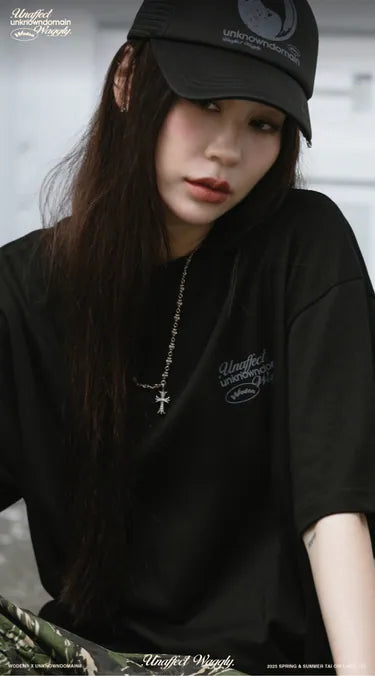WD 25SS 071 X UD TAI CHI LOGO TEE
