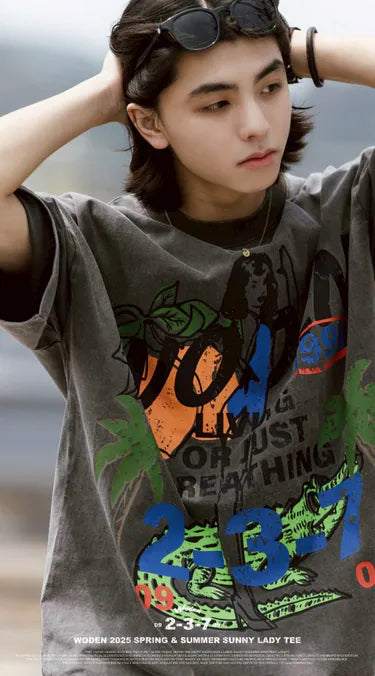 WODEN 2025 Spring & Summer 044 Sunny Lady Tee