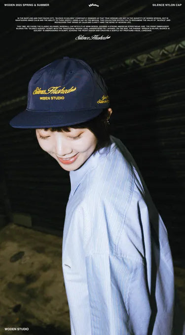 WODEN 2025 Spring & Summer 061 Silence Nylon Cap