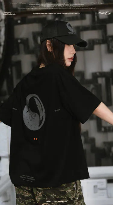 WD 25SS 071 X UD TAI CHI LOGO TEE