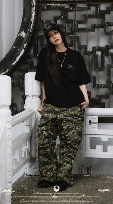 WD 25SS 071 X UD TAI CHI LOGO TEE