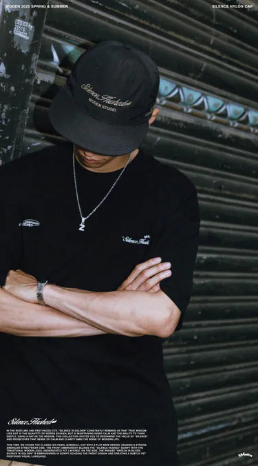 WODEN 2025 Spring & Summer 061 Silence Nylon Cap