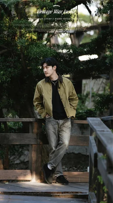 WODEN 2023 Autumn & Winter 044 Vintage Wax Jacket
