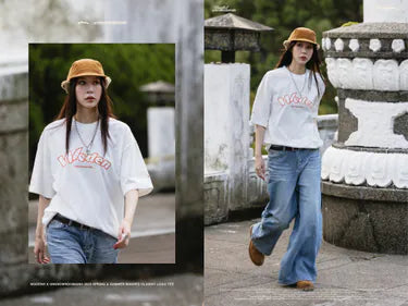WD 25SS 070 X UD WASHED CLASSIC LOGO TEE