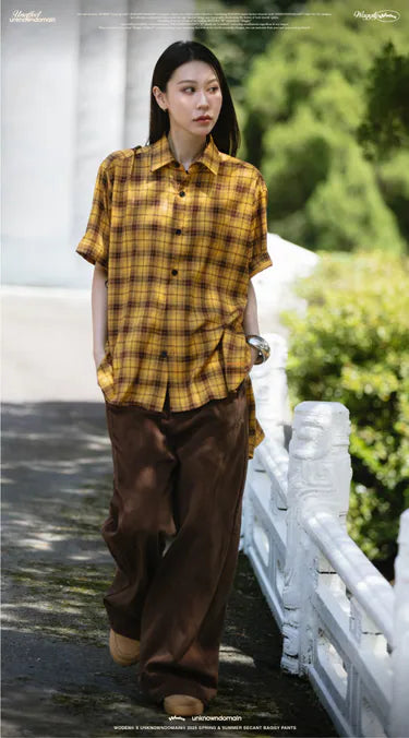 WD 25SS 069 X UD SECANT BAGGY PANTS