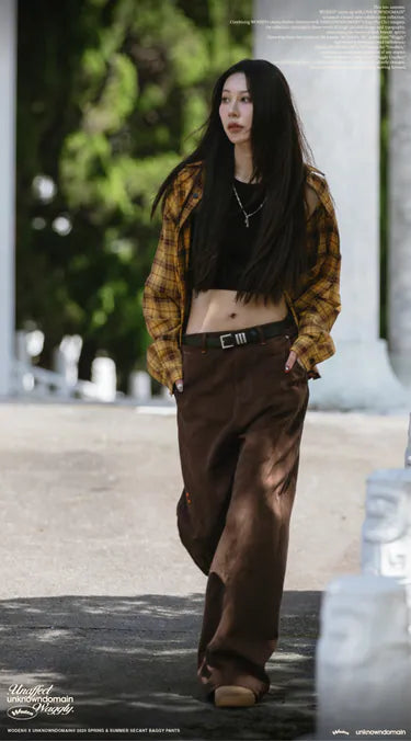 WD 25SS 069 X UD SECANT BAGGY PANTS