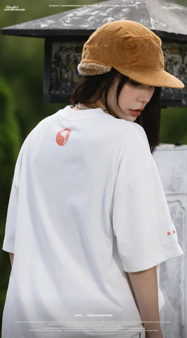 WD 25SS 070 X UD WASHED CLASSIC LOGO TEE