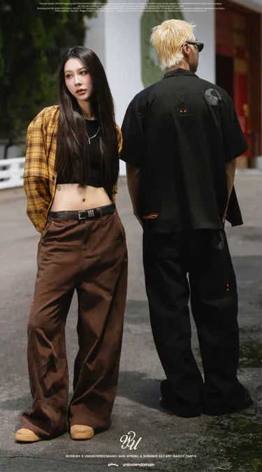 WD 25SS 069 X UD SECANT BAGGY PANTS
