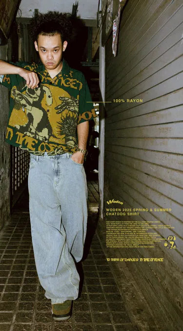 WODEN 2025 Spring & Summer 046 ChatDog Shirt