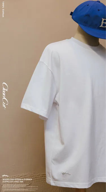 WODEN 2024 Spring & Summer 009 Clean cut LOGO Tee