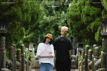 WD 25SS 070 X UD WASHED CLASSIC LOGO TEE