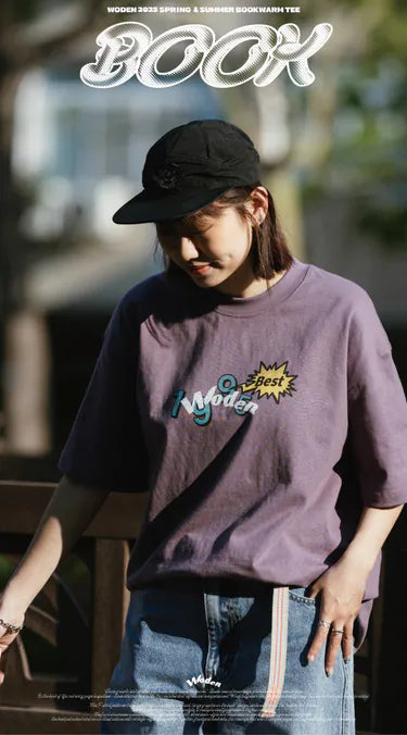 WODEN 2025 Spring & Summer 058 Bookwarm Tee