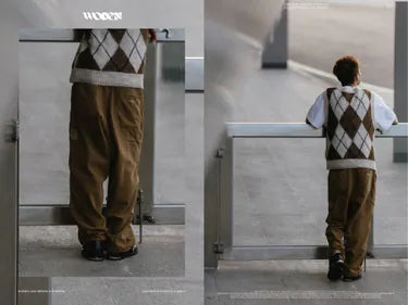 WODEN 2025 Spring & Summer 038 Doubleknee Pants (Camel)