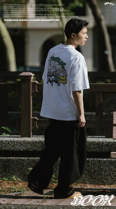WODEN 2025 Spring & Summer 058 Bookwarm Tee