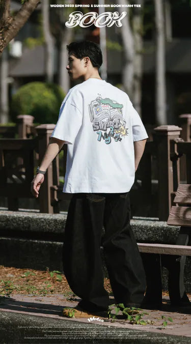 WODEN 2025 Spring & Summer 058 Bookwarm Tee