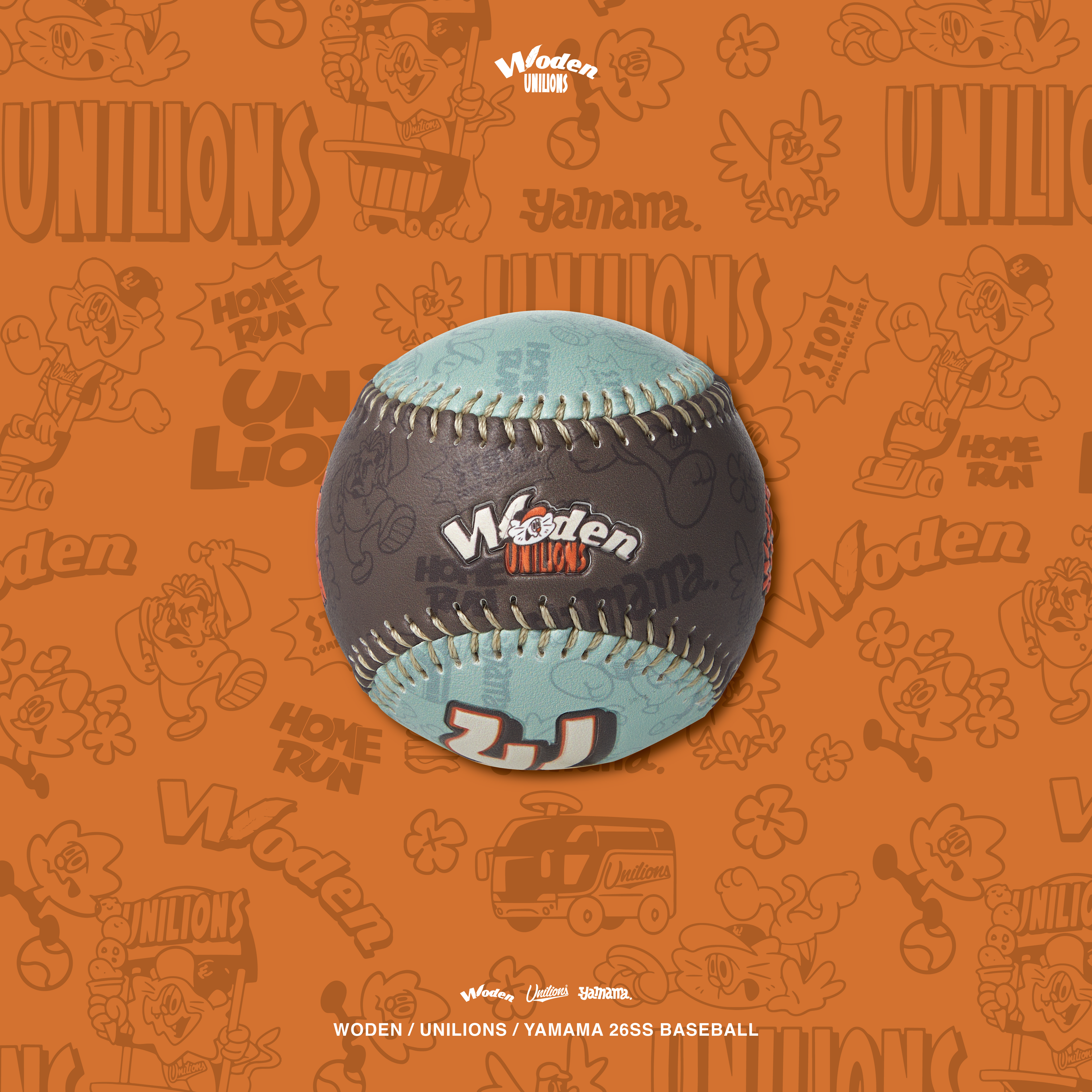 WODEN 2026 Spring & Summer 020 Unilions x Yamama Baseball
