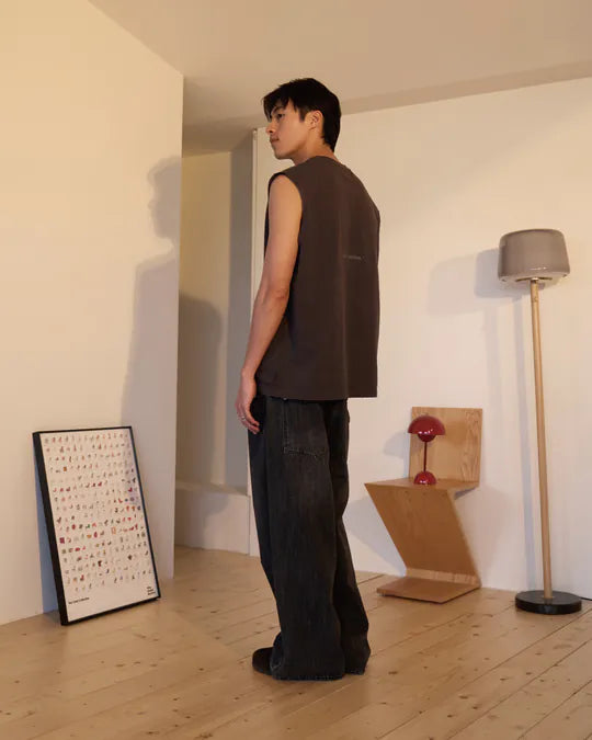 P.B.P VINTAGE LOOSE-FIT TANK TOP