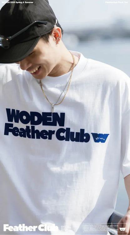 WODEN 2025 Spring & Summer 051 FeatherClub Flock Tee
