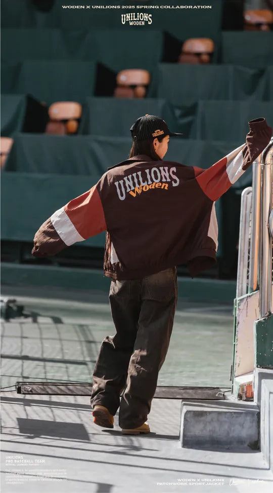 WD 25SS 018 X Unilions Patchwork Sport Jacket