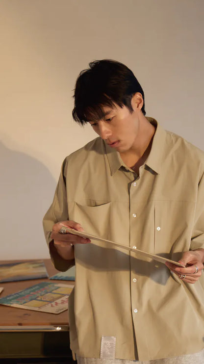 P.B.P LOOSE POCKET SHIRT