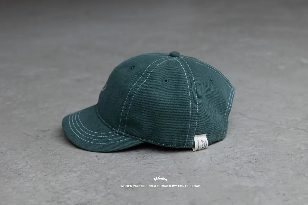 WODEN 2023 Spring & Summer IVY Font S/B Cap 綠