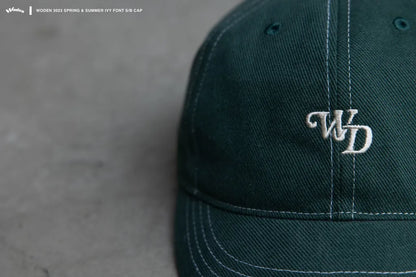 WODEN 2023 Spring & Summer IVY Font S/B Cap 綠