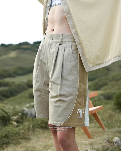 MOMENTUM Spring-Summer 2023 Patchwork Shorts 分割設計短褲