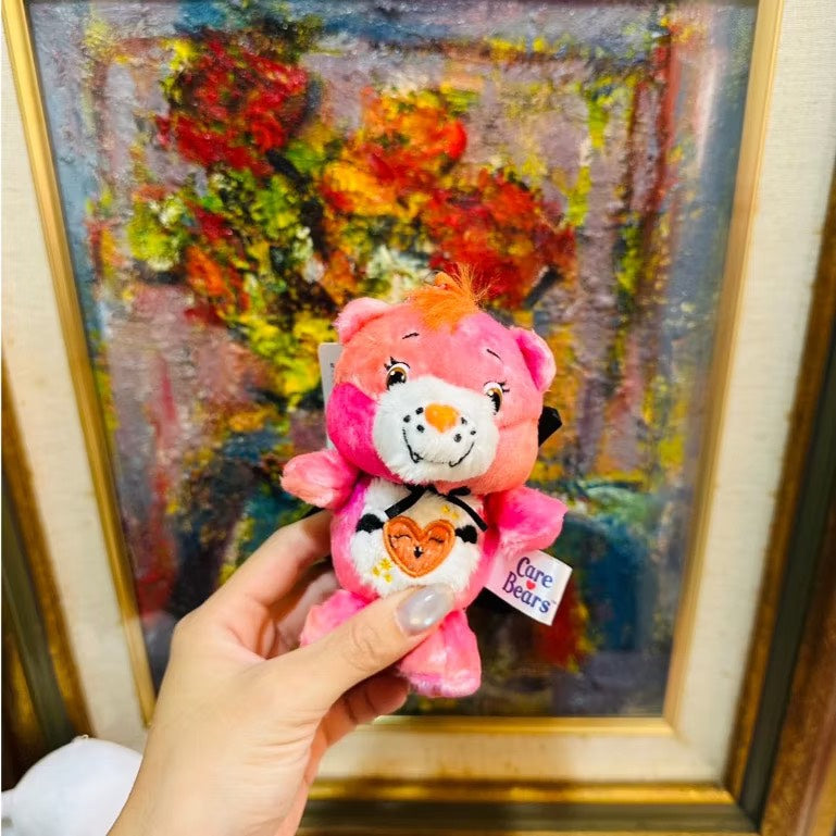 日本PLAZA限定 萬聖節care bears 吸血鬼小熊吊飾