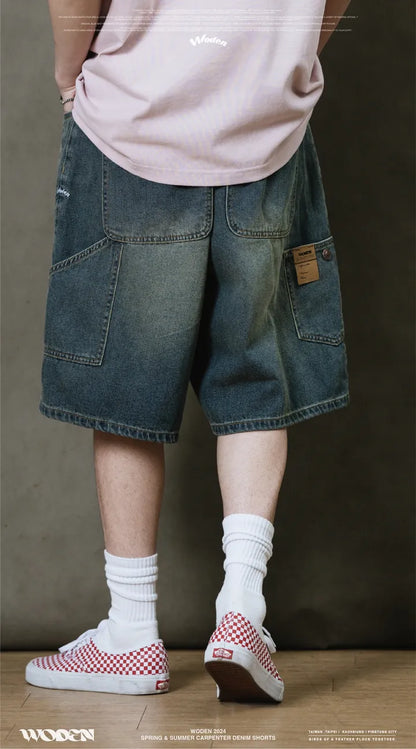 WODEN 2024 Spring & Summer 037 Carpenter Denim Shorts