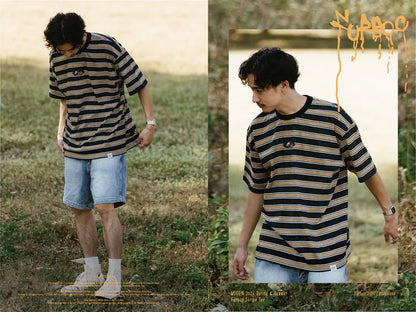 WODEN 2024 Spring & Summer 035 Furbo9 Stripe Tee