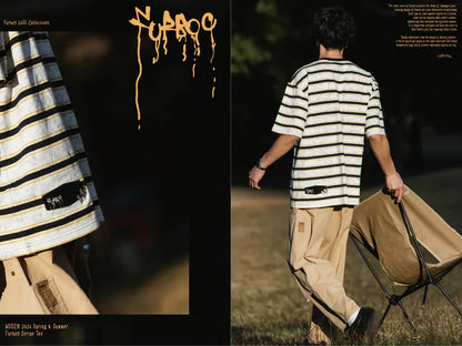 WODEN 2024 Spring & Summer 035 Furbo9 Stripe Tee