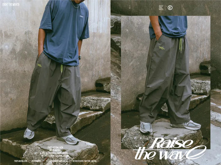 COWAVE 24SS PARACHUTE BALLOON PANTS