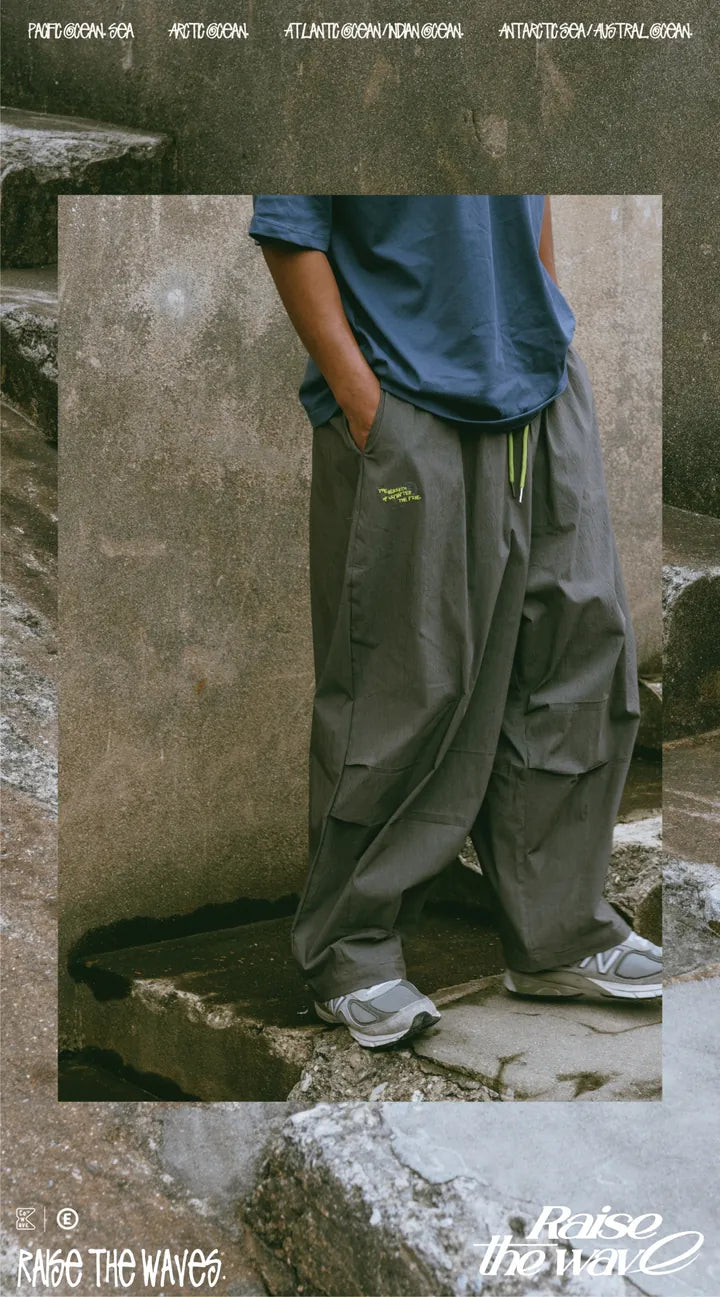 COWAVE 24SS PARACHUTE BALLOON PANTS