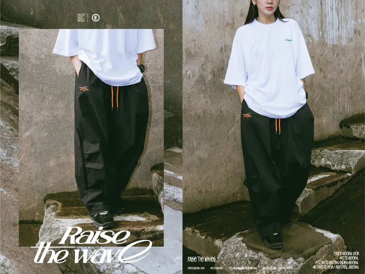 COWAVE 24SS PARACHUTE BALLOON PANTS