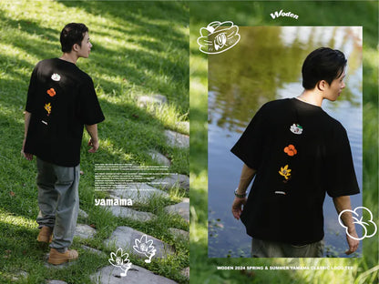 WODEN 2024 Spring & Summer 039 YAMAMA Classic LOGO Tee