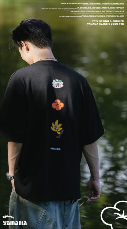 WODEN 2024 Spring & Summer 039 YAMAMA Classic LOGO Tee