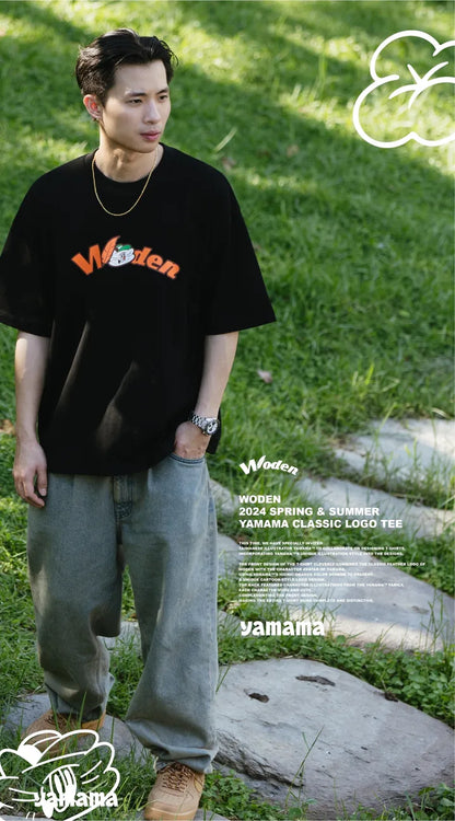 WODEN 2024 Spring & Summer 039 YAMAMA Classic LOGO Tee