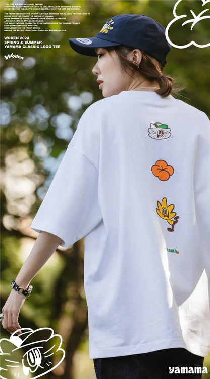 WODEN 2024 Spring & Summer 039 YAMAMA Classic LOGO Tee