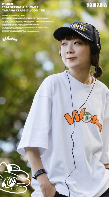 WODEN 2024 Spring & Summer 039 YAMAMA Classic LOGO Tee