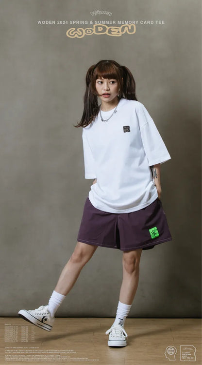 WODEN 2024 Spring & Summer 061 Memory Card Tee