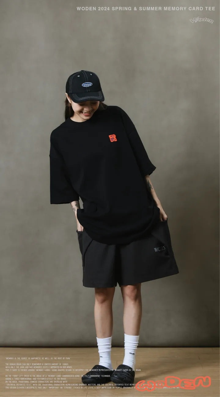 WODEN 2024 Spring & Summer 061 Memory Card Tee