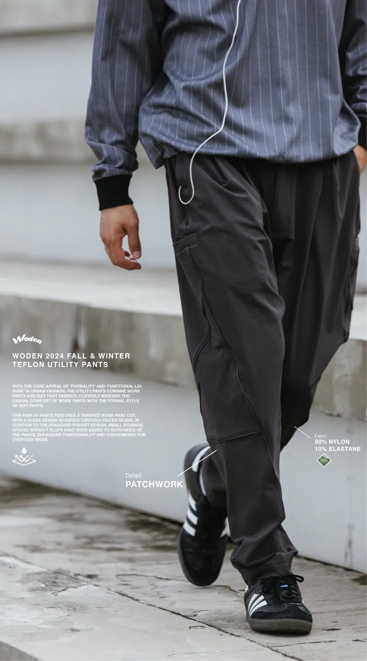 WODEN 2024 Fall & Winter Teflon utility Pants