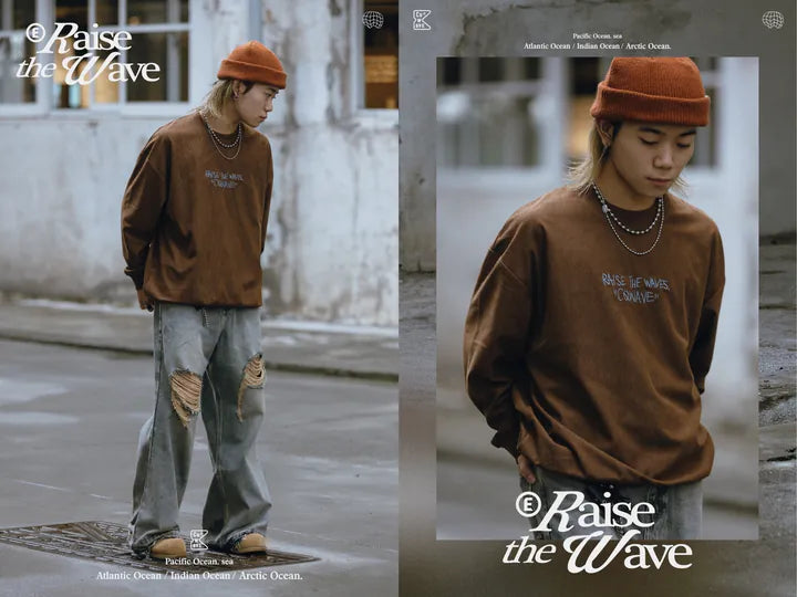 COWAVE 2024 Autumn & Winter Corduroy Sweatshirt