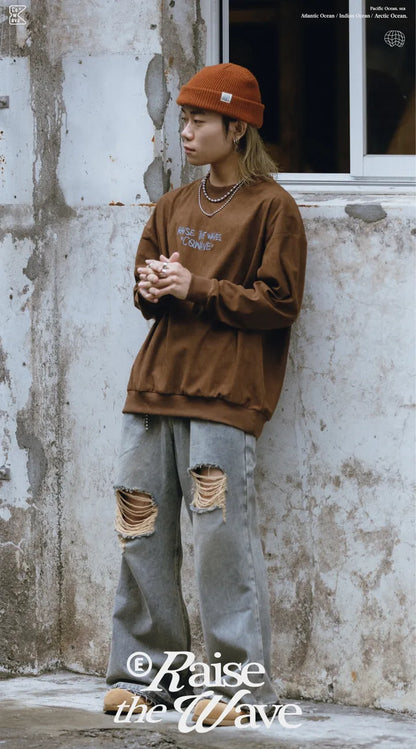 COWAVE 2024 Autumn & Winter Corduroy Sweatshirt