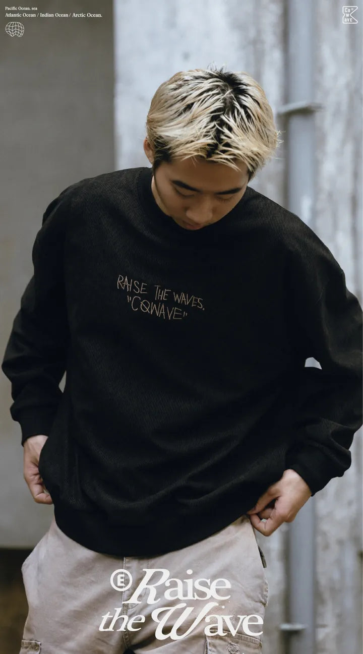 COWAVE 2024 Autumn & Winter Corduroy Sweatshirt