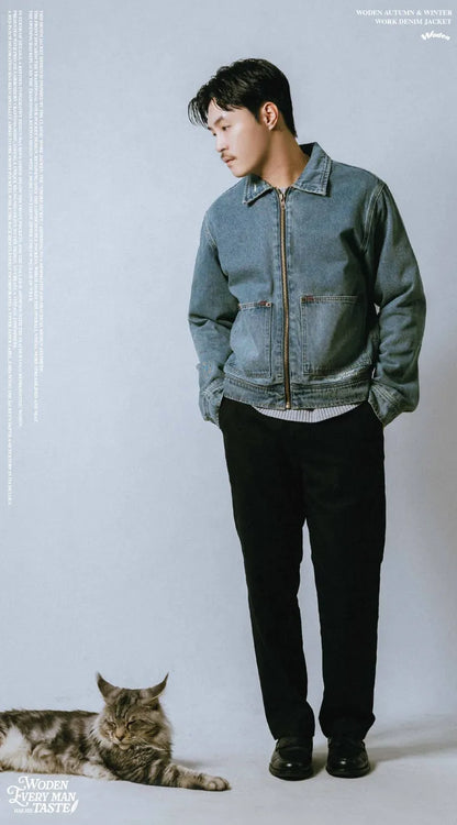 WODEN 2024 Autumn & Winter 060 Work Denim Jacket