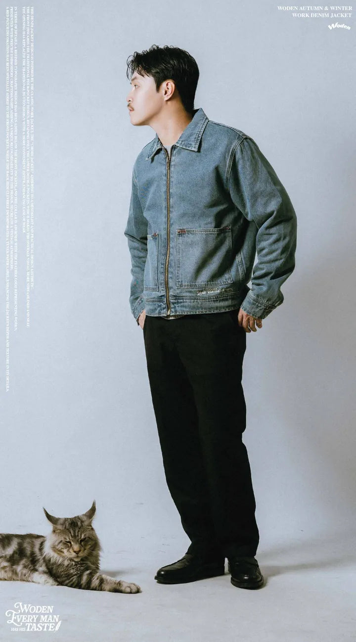 WODEN 2024 Autumn & Winter 060 Work Denim Jacket